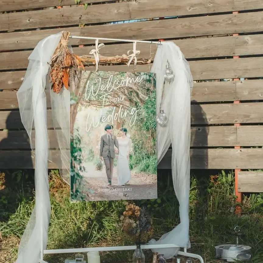 結婚式 ウェルカムボード